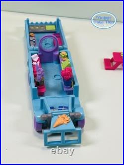 Polly Pocket FLOWER CAFE ON THE GO 1996 Vintage Bluebird 100% COMPLETE