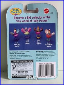 Polly Pocket FLOWER SURPRISE Ring 1994 Vintage Bluebird Toys NEW