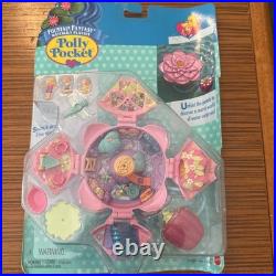 Polly Pocket FOUNTAIN FANTASY Waterlily Playset 1996 Vintage Bluebird NIP NEW