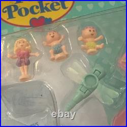Polly Pocket FOUNTAIN FANTASY Waterlily Playset 1996 Vintage Bluebird NIP NEW