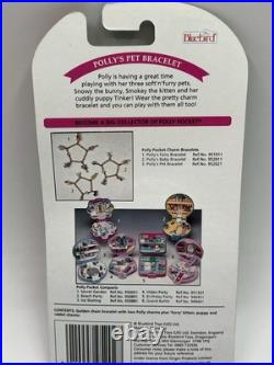 Polly Pocket FURRY Pets CHARM BRACELET 1996 Vintage Bluebird NEW MOC Polly Pocket FURRY Pets CHARM BRACELET 1996 Vintage Bluebird NEW MOC