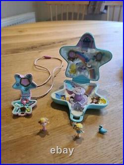 Polly Pocket Fairy Bundle Garden Locket Playset Vintage Dolls