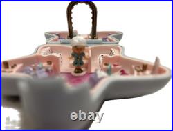 Polly Pocket Fashion Fun Light Blue Star Compact Bluebird c1992 Complete PlaySet