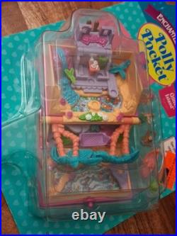 Polly Pocket GLITTER ISLAND Enchanted Storybooks 1996 Playset 14516 NRFP MIP