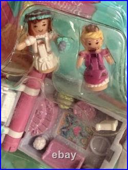 Polly Pocket GLITTER WEDDING Locket Playset 1995 Vintage Bluebird NIP NEW