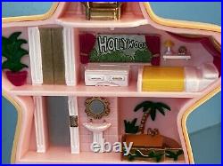 Polly Pocket HOLLYWOOD Star HOTEL 100% COMPLETE 1992 Vintage Bluebird Toys