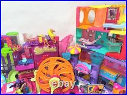 Polly Pocket HUGE LOT vintage dolls toys accessories Bluebird Mattel PollyWorld