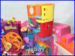 Polly Pocket HUGE LOT vintage dolls toys accessories Bluebird Mattel PollyWorld