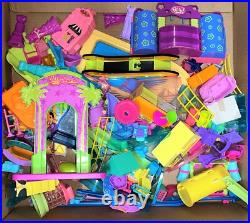 Polly Pocket HUGE LOT vintage dolls toys accessories Bluebird Mattel PollyWorld