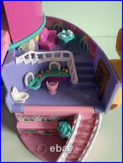 Polly Pocket Hat Box Light UP FASHION SHOW Playset 1995 Vtg Bluebird COMPLETE