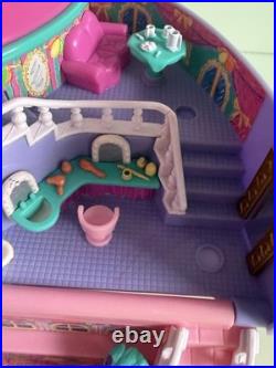 Polly Pocket Hat Box Light UP FASHION SHOW Playset 1995 Vtg Bluebird COMPLETE