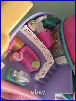 Polly Pocket Hat Box Light UP FASHION SHOW Playset 1995 Vtg Bluebird COMPLETE