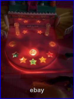 Polly Pocket Hat Box Light UP FASHION SHOW Playset 1995 Vtg Bluebird COMPLETE