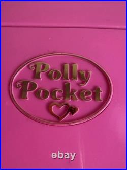 Polly Pocket Hat Box Light UP FASHION SHOW Playset 1995 Vtg Bluebird COMPLETE