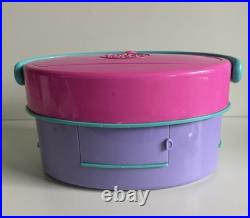 Polly Pocket Hat Box Light UP FASHION SHOW Playset 1995 Vtg Bluebird COMPLETE