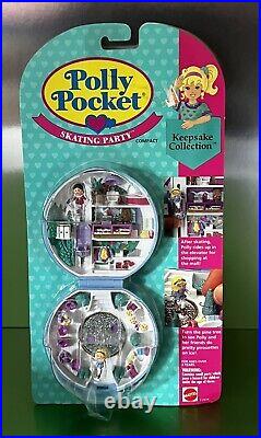 Polly Pocket ICE SKATING PARTY 1989 Vintage Bluebird NEW SEALED