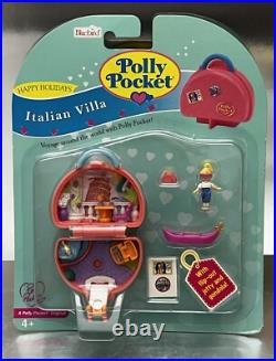 Polly Pocket ITALIAN HOLIDAY VILLA NEW MOC 1996 Vintage Bluebird Toys MINT