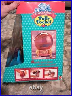 Polly Pocket JEWEL MAGIC BALL Sparkle Surprise Bluebird 1997 NIB Vintage Rare