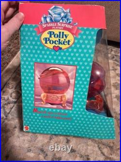 Polly Pocket JEWEL MAGIC BALL Sparkle Surprise Bluebird 1997 NIB Vintage Rare