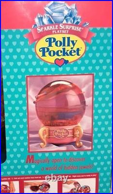 Polly Pocket JEWEL MAGIC BALL Sparkle Surprise Bluebird 1997 NIB Vintage Rare
