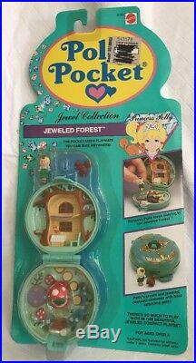 Polly Pocket Jeweled Forest Collection Compact Vintage 1993 NEW & SEALED MOC