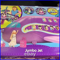 Polly Pocket Jumbo Jet Playset by Mattel sealed in original Box rare