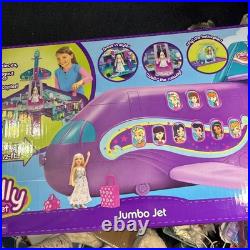 Polly Pocket Jumbo Jet Playset by Mattel sealed in original Box rare