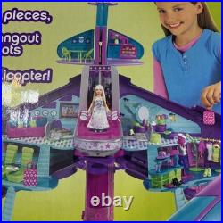 Polly Pocket Jumbo Jet Playset by Mattel sealed in original Box rare