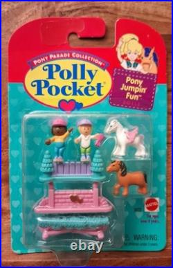 Polly Pocket Keepsake Collection Dolls Vtg Pony Jumpin' Fun & Swinging Pretty Polly Pocket Keepsake Collection Dolls Vtg Pony Jumpin' Fun & Swinging Pretty