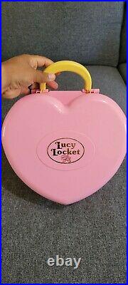 Polly Pocket LUCY LOCKET VINTAGE-100% COMPLETE