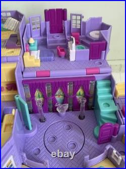 Polly Pocket LightUp MAGICAL MANSION Playset 1994 Vintage Bluebird 100% COMPLETE