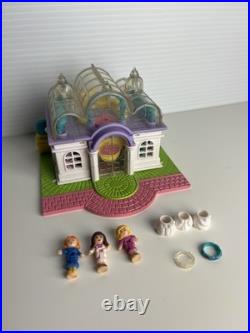 Polly Pocket Light-Up Bridal Salon COMPLETE AND WORKING