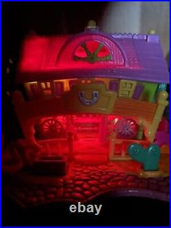 Polly Pocket Light Up Horse House (Complete/Lights Up) Bluebird Vintage 1994