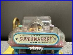 Polly Pocket Light-Up Supermarket Playset Bluebird Vintage 1995 With Figure Doll