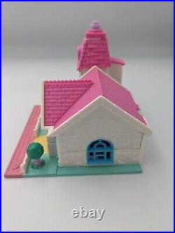 Polly Pocket Light Up Wedding Chapel VARIATION Vintage 1993 Bluebird COMPL ETE