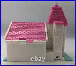 Polly Pocket Light Up Wedding Chapel VARIATION Vintage 1993 Bluebird COMPL ETE