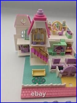 Polly Pocket Light Up Wedding Chapel VARIATION Vintage 1993 Bluebird COMPL ETE