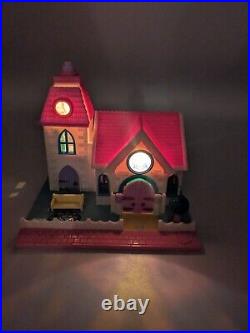 Polly Pocket Light Up Wedding Chapel VARIATION Vintage 1993 Bluebird COMPL ETE