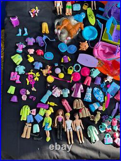 Polly Pocket Lot 2000s Vintage Polly, Hundreds Of Pieces
