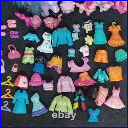 Polly Pocket Lot Dolls & Accessories Car Pets Clothes Vintage-Modern 3.5