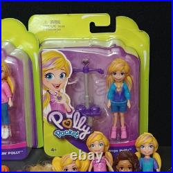 Polly Pocket Lot Dolls & Accessories Car Pets Clothes Vintage-Modern 3.5
