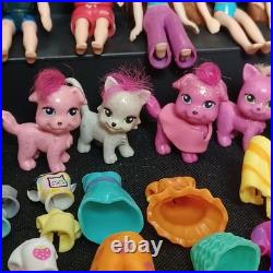 Polly Pocket Lot Dolls & Accessories Car Pets Clothes Vintage-Modern 3.5