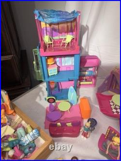 Polly Pocket Lot HUGE 40+ Dolls, 6 Cars, full sets, & More. See Photos. Vintage