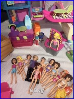 Polly Pocket Lot HUGE 40+ Dolls, 6 Cars, full sets, & More. See Photos. Vintage