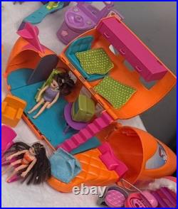 Polly Pocket Lot HUGE 40+ Dolls, 6 Cars, full sets, & More. See Photos. Vintage