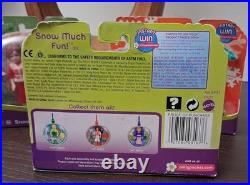 Polly Pocket Lot Of 3 Snow Much Fun Ornament Sets Lila Lea Polly 2007 Mattel NEW