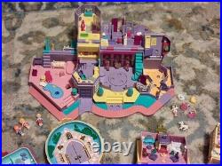 Polly Pocket Lot Vintage Magical Mansion, Enchanted Storybook, Compacts, & Dolls