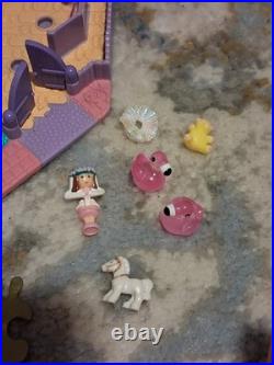 Polly Pocket Lot Vintage Magical Mansion, Enchanted Storybook, Compacts, & Dolls