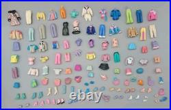 Polly Pocket Lot Vintage Y2K 2000's Accessories Fashion Dolls Clothes Shoes Huge