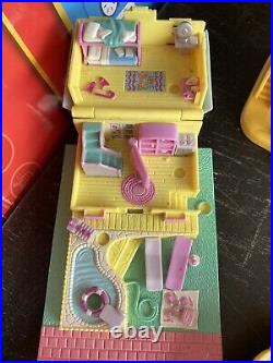 Polly Pocket Lot of 15, 1989-1993, only a few Pollys' houses in great conditon